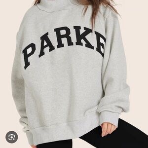 Gray PARKE Women's Sweatshirt
